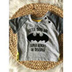 5 t-shirts jongen maat 62