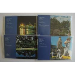 12 Jaarsets munten 1987 - 1998, alle met provinciepenning.