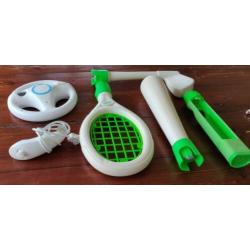 Wii inclusief spellen e.a. toebehoren
