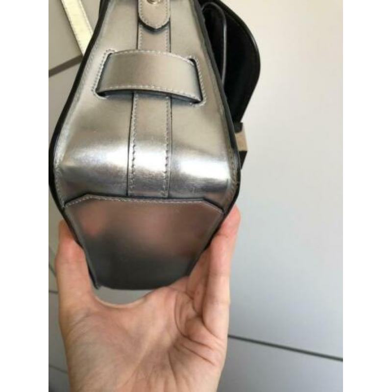 Proenza Schouler PS 11 Mini Zilver