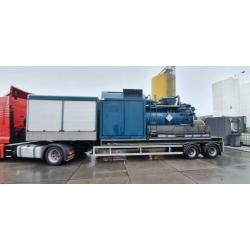 Stevens Self supporting vacuumtanktrailer met 3m3 vacuumpomp