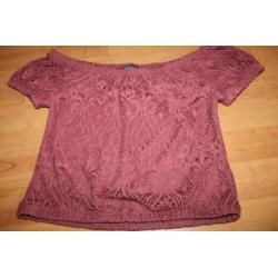 off shoulder top voor een (JONGE) DAME / TIENER