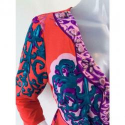 Hale Bob stretch print jurkje - M (38/40)