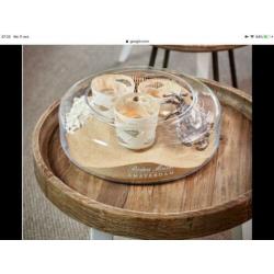 Glass bowl Amsterdam. Riviera maison