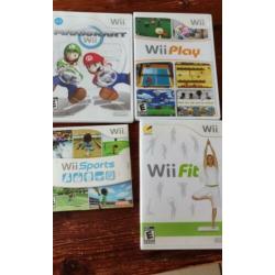 Wii inclusief spellen e.a. toebehoren