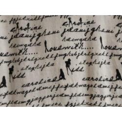 Leuke top truitje met text van Caroline Biss mt 40