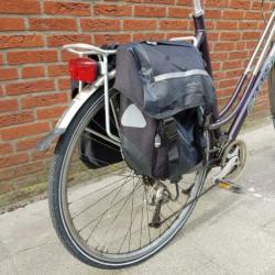 XLC Dubbele Fietstas 30L Zwart, nieuw!