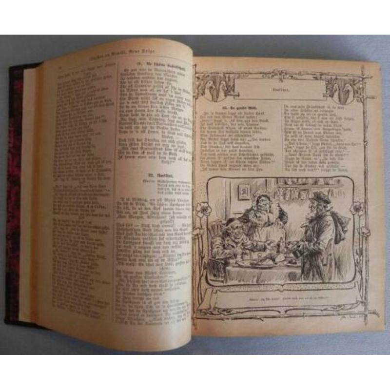 Samtliche werke von Fritz Reuter, antiek boek