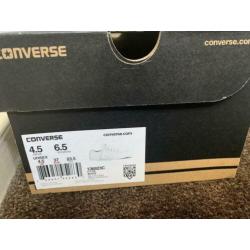 Converse witleren sneakers