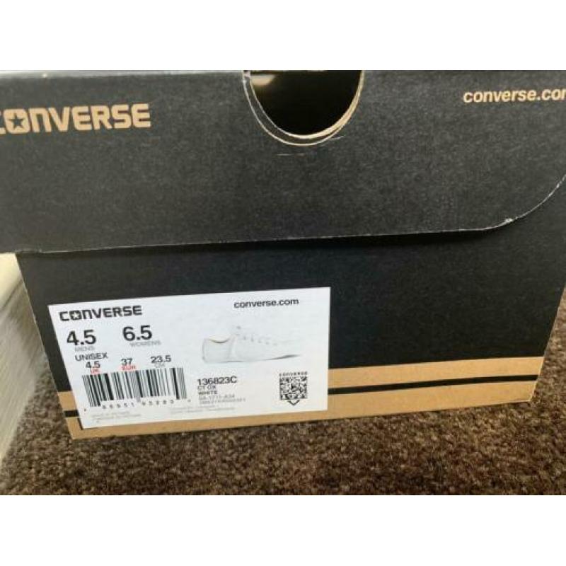 Converse witleren sneakers