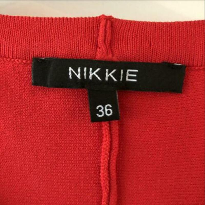 Nikkie jurk maat 36 / S ventura dress rood damesjurk