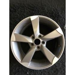 1 velg 17” volkswagen 5 of Audi Rotorlook