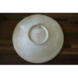 Vintage schaal, 32 cm, Afbeelding ezel
