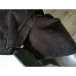 Broek echt leer