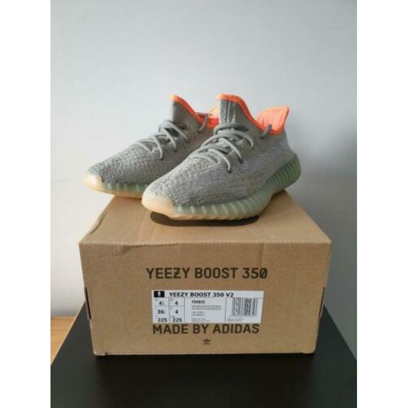 Adidas Yeezy Boost 350 v2 Desert Sage - FX9035 US 4.5