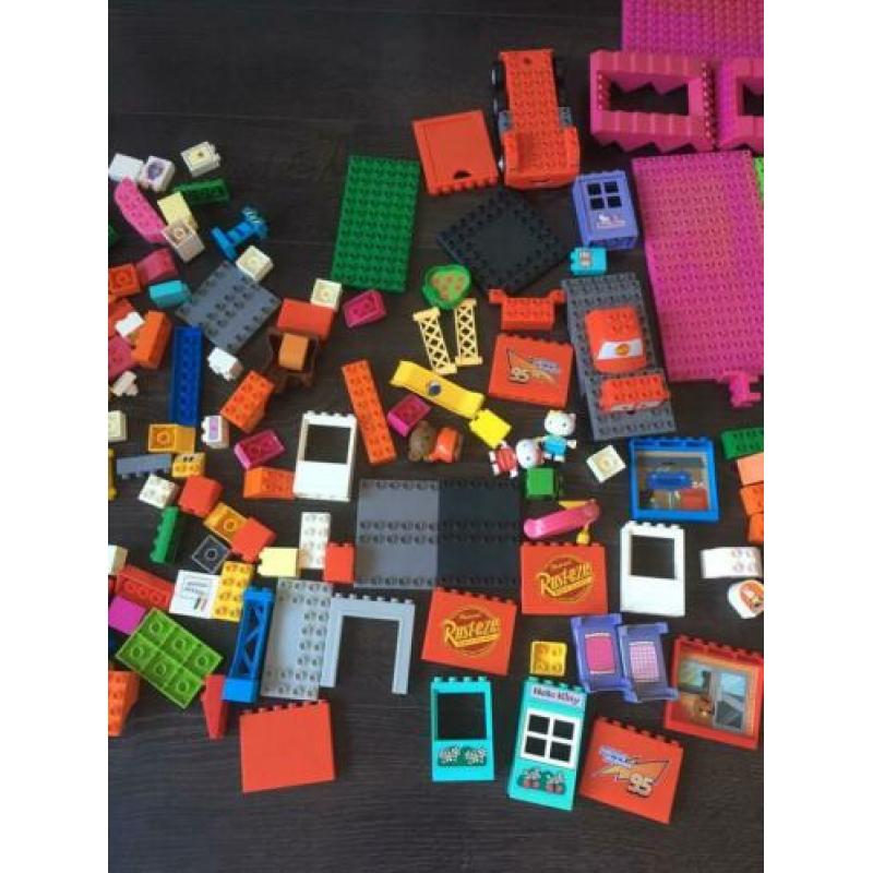 Grote set megabloks duplo Nijntje/hello kitty/cars