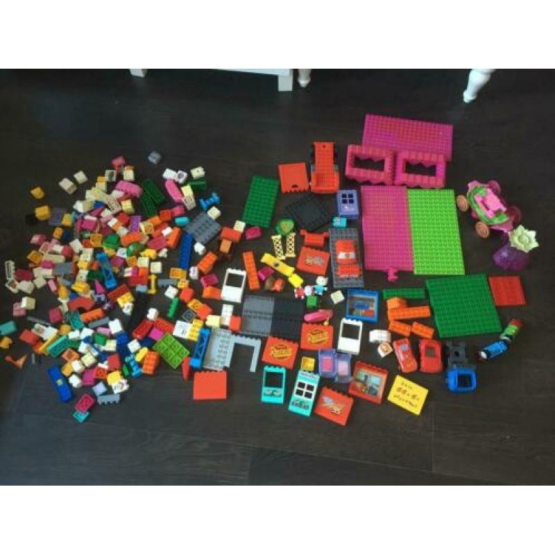 Grote set megabloks duplo Nijntje/hello kitty/cars