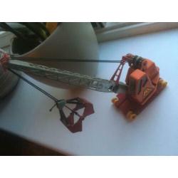 Corgi 1153 Priestman boom crane with grab