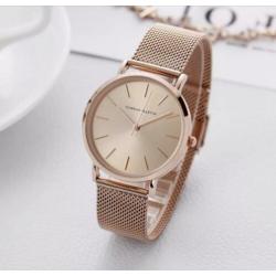 NIEUW: rosé en zilver kleurige dames horloge