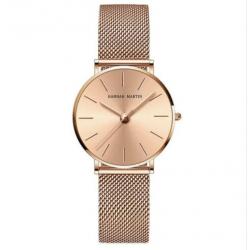 NIEUW: rosé en zilver kleurige dames horloge