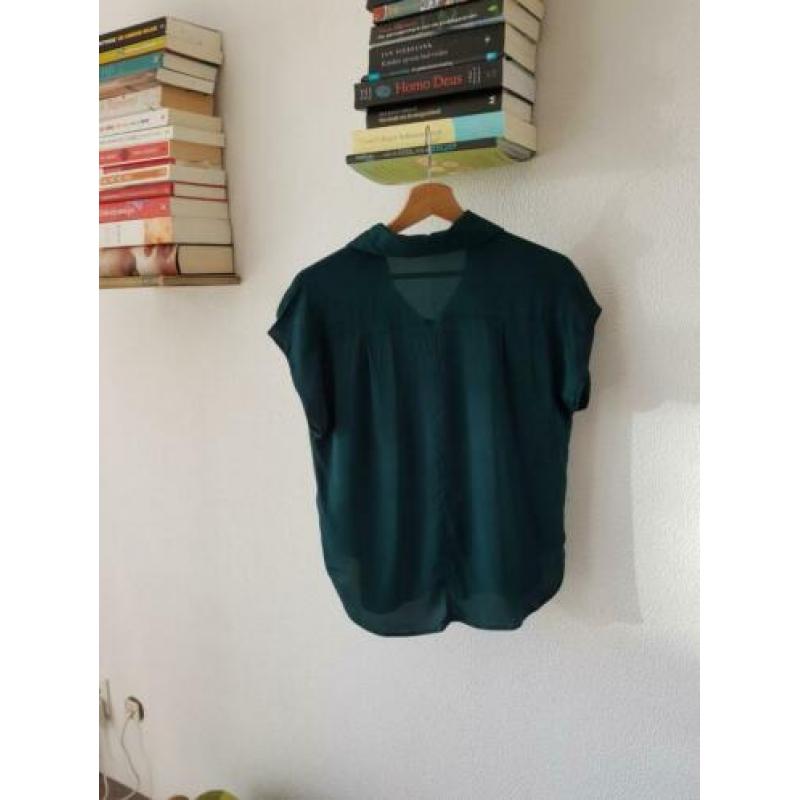 Samsøe en Samsøe jaime shirt maat M, groen