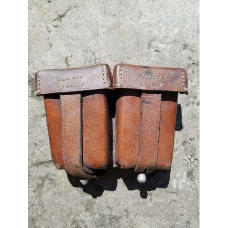 duitse mauser patroontas munitie tas frans verzet ww2 wo2