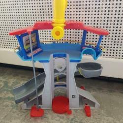 Paw patrol uitkijktoren met chase in auto, knuffel, cars