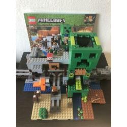 Lego Minecraft 21155 - niet helemaal compleet, wel bijna