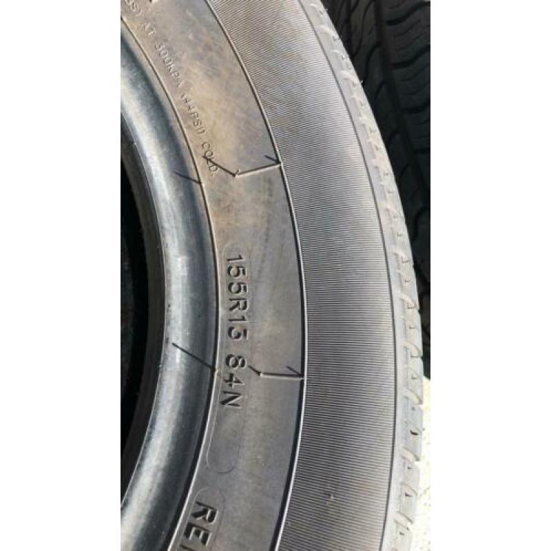 2 st. KargoMax ST-400 155R13 aanhangerbanden