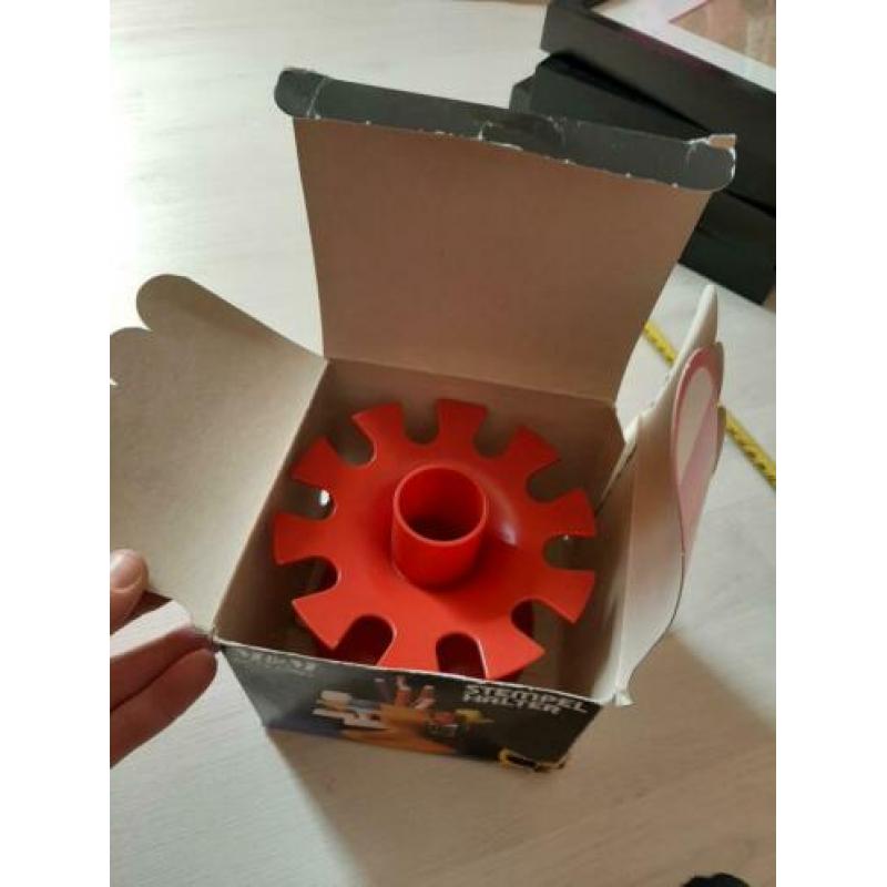 Vintage stempelhouder incl orginele verpakking!