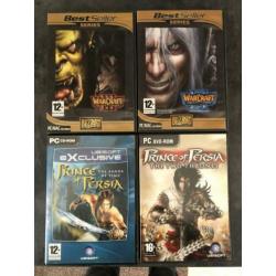 Pc games o.a. Fable / Warcraft 3 / GTA Vice City