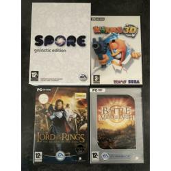 Pc games o.a. Fable / Warcraft 3 / GTA Vice City