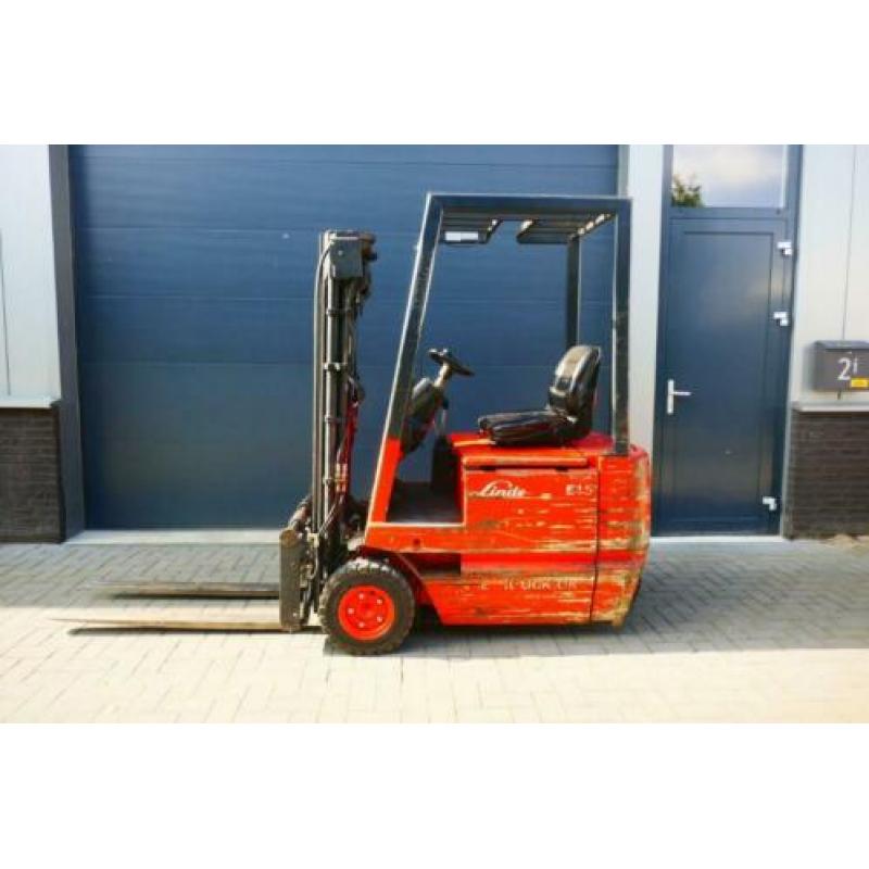 Heftruck Elektrisch Linde E15C - 2.950mm - side shift