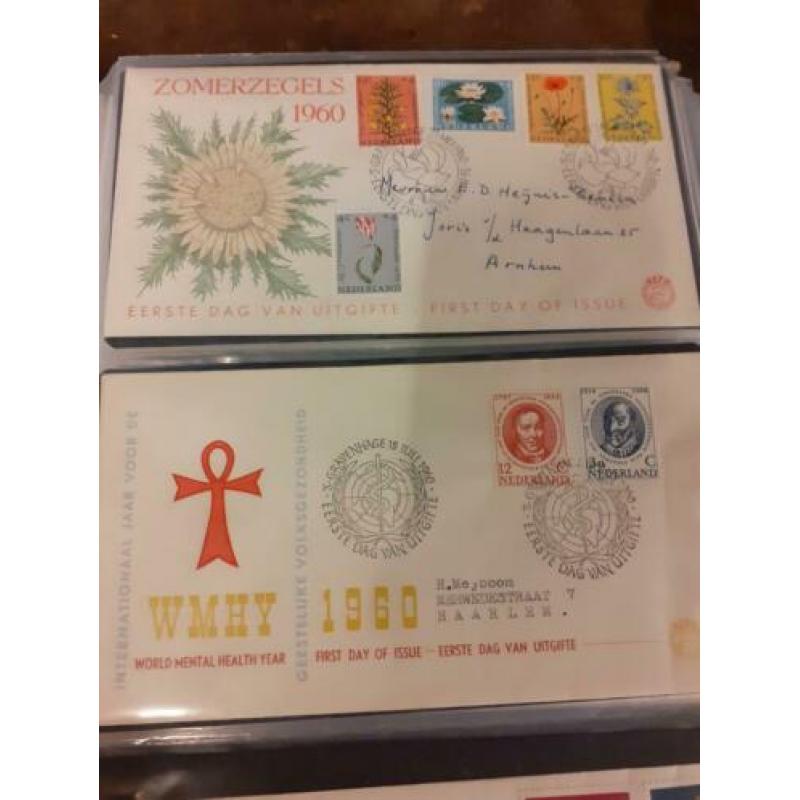 Te koop eerste dag enveloppen.
