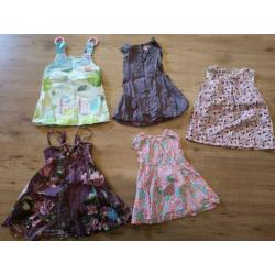 Mega pakket meisjes kleding 74 80 zomer