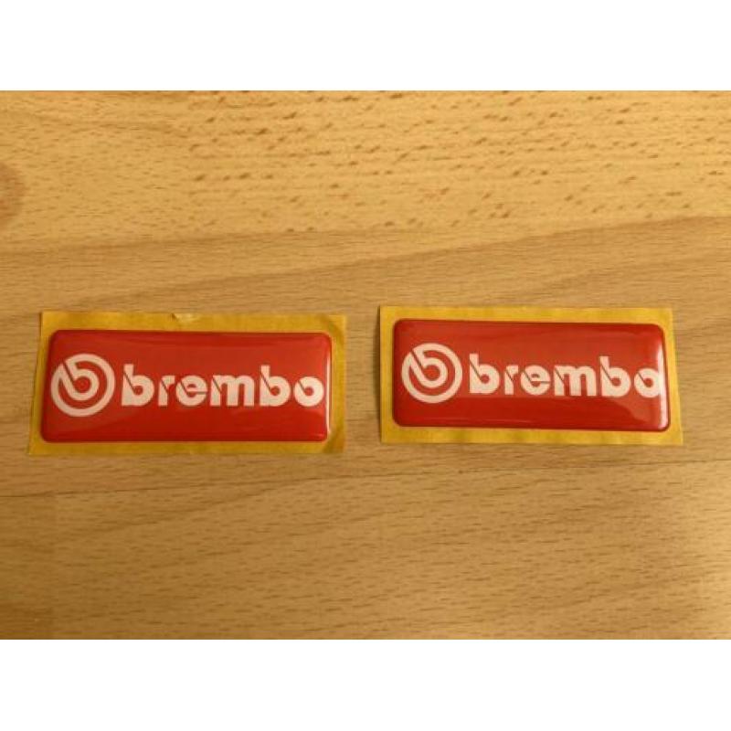? Brembo embleem badge logo remklauw deur spatbord zijscherm