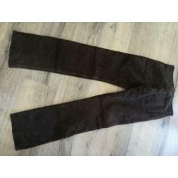 Broek echt leer