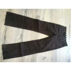 Broek echt leer