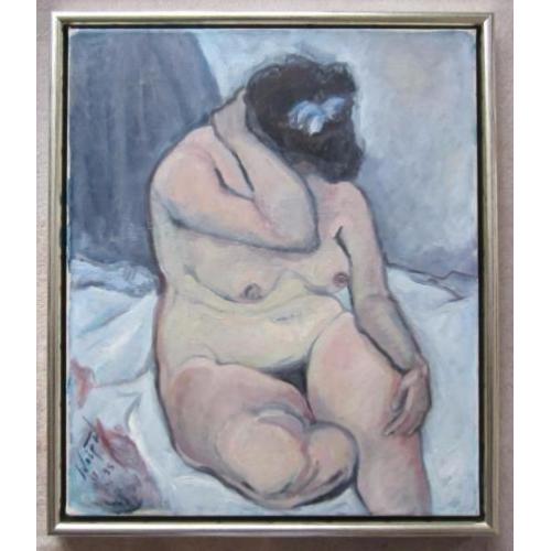 = artistiek werk==GESIGNEERD==== wulps vrouwelijk naakt ===