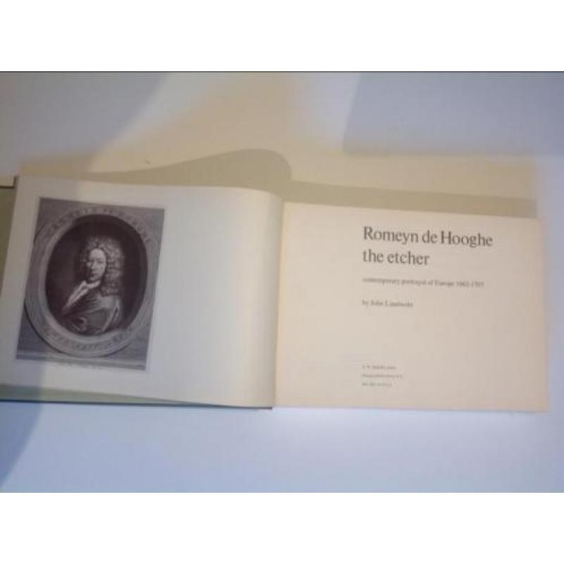 Boek "romeyn de hooghe the etcher"