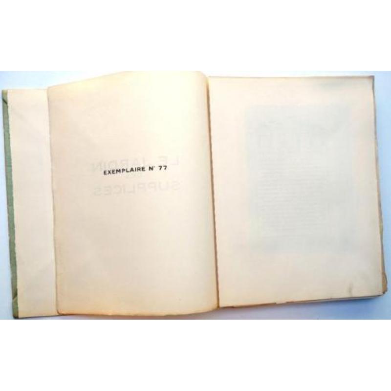Le jardin des supplices 1927 Mirbeau 1 v 90 ex. Freida ill