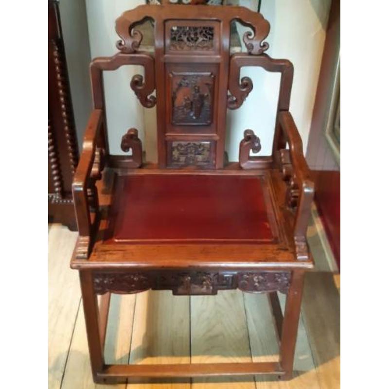Antiek Chinees stoel