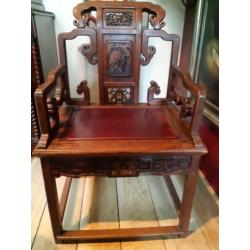 Antiek Chinees stoel