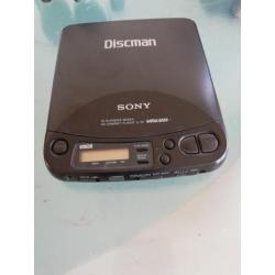 Discman Sony D_121 met koptelefoon