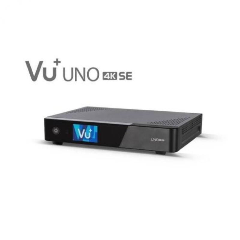 VU+ Uno 4K SE UHD DVB-S2X FBC dual Tuner