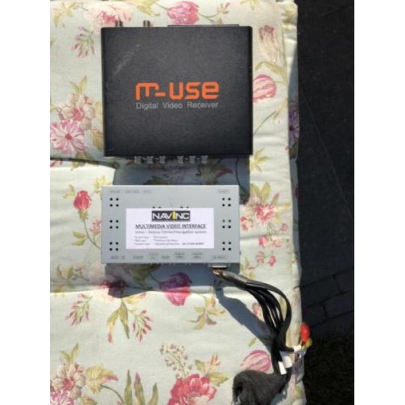 Complete set car tv