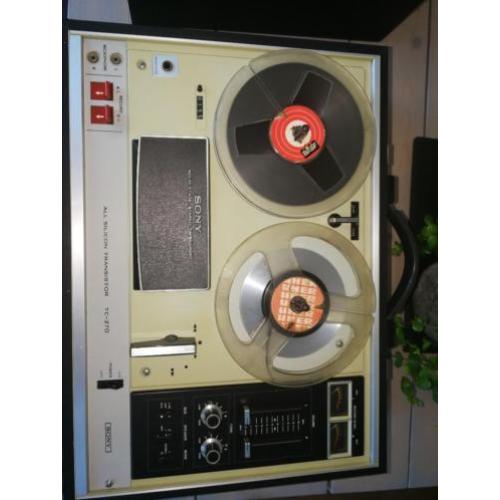 Vintage Sony Tc270 Bandrecorder