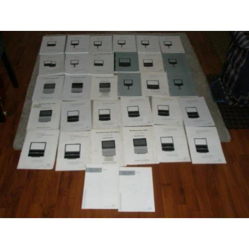 B&O Service Manuals TV's ( totaal 30 stuks )