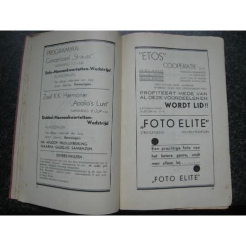 Programma-kwartetten wedstrijd eindhoven-de toonkunst-1932