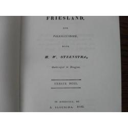 Geschiedenis van friesland door h.w.steenstra